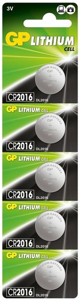 Bateria litowa GP CR2016 B5 zdjęcie 1