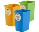 ZESTAW KOSZY POJEMNIKÓW DO SEGREGACJI SORTOWANIA ŚMIECI 3X10L 3 KOLORY na Arena.pl
