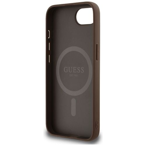 etui guess 4g circle classic logo        magsafe do iphone 16e brązowy na Arena.pl