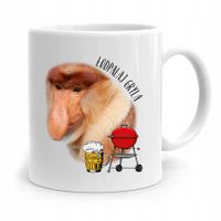 Kubek Śmieszny Nosacz Janusz Polak Łodpalaj Gryla Z Nadrukiem Ze Zdjęciem