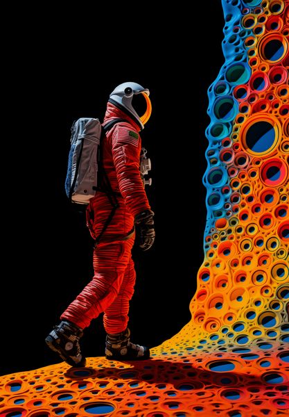 Plakat 68x98cm Eksplorator Nowych Światów zdjęcie 1