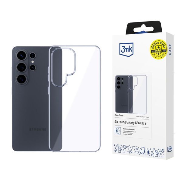 samsung galaxy s26 ultra - 3mk clear case zdjęcie 1