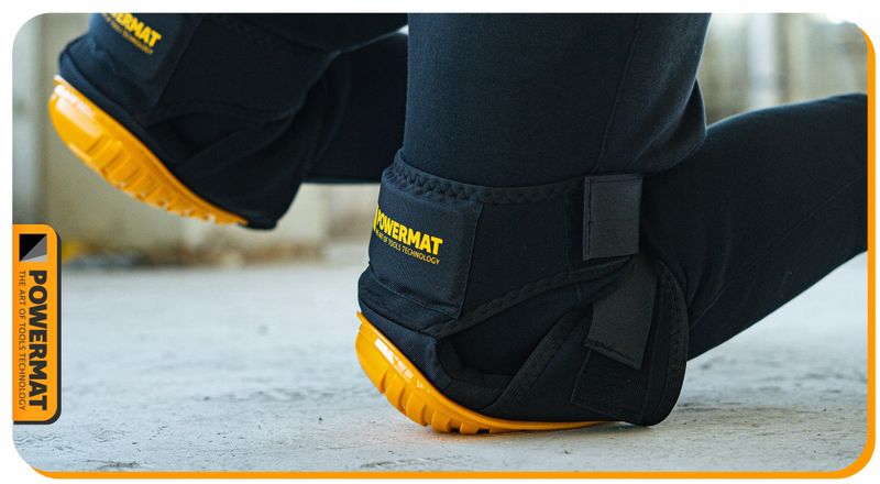 NAKOLANNIKI OCHRONNE ŻELOWE BUDOWLANE OCHRANIACZE KOLAN ROBOCZE BRUKARSKIE zdjęcie 7