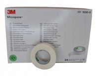 PRZYLEPIEC MICROPORE 3M 1,25cm x 9,1m 24SZT