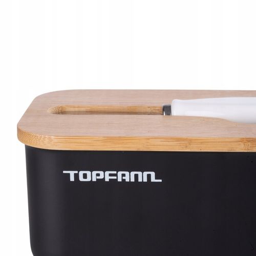 MASELNICZKA CZARNA POJEMNIK NA MASŁO MASELNICA Z POKRYWKĄ I NOŻYKIEM na Arena.pl