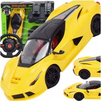 SAMOCHÓD AUTO RC ZDALNIE STEROWANE SPORTOWE DŹWIĘK ŚWIATŁA NA PILOT ZESTAW
