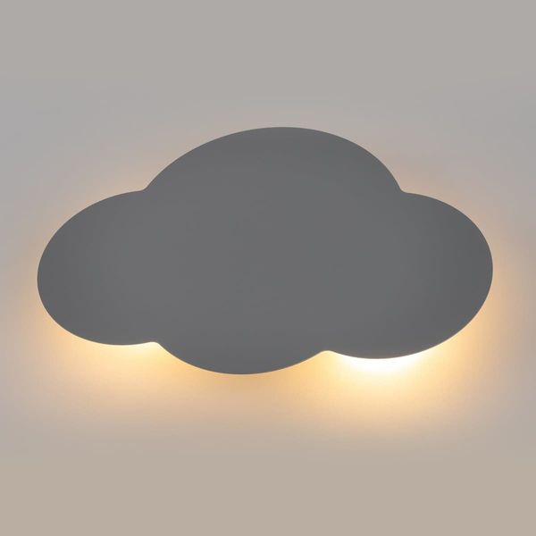 Lampa ścienna dziecięca chmura Cloud 4965 TK Lighting metalowa czarna zdjęcie 4