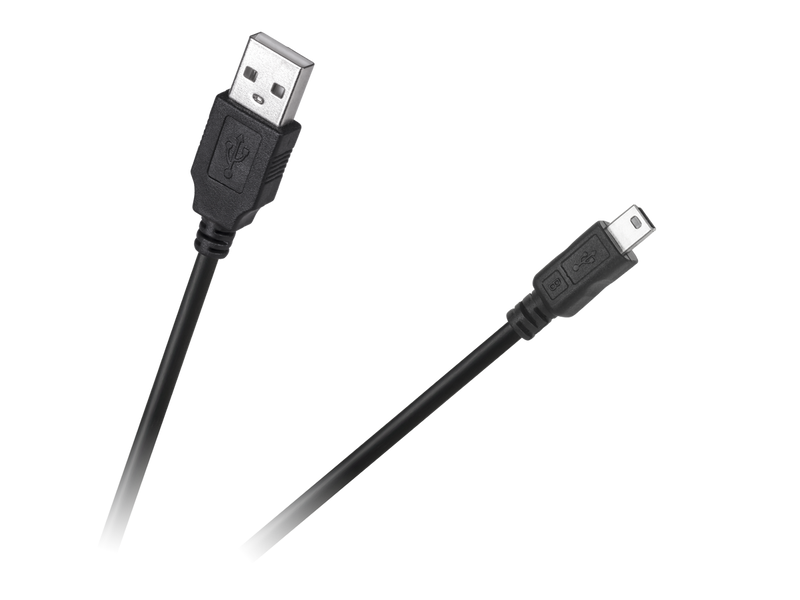 KPO4010-1.8 Kabel USB - mini USB 1.8m Cabletech E zdjęcie 1