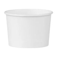 kubek na lody 80ml papierowy biały 50szt sup