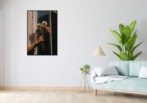 Plakat 68x101cm Promienie i Płatki na Arena.pl