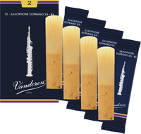 Stroik saksofon sopranowy sopran 2 Vandoren Classic Blue SR202 4 szt.