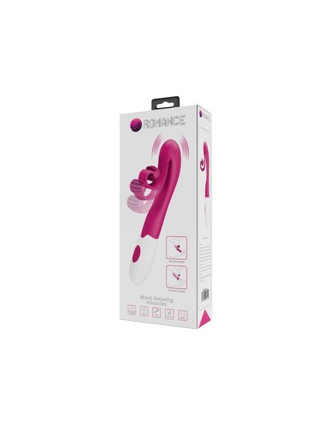 ROMANCE - PINK VIBRATOR AND STIMULATOR 30 SPEEDS zdjęcie 8