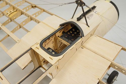 S20 EP Fokker-E Balsa KIT (1.2M ) (engine & gun not pre-built) na Arena.pl