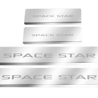 Listwa progowa MITSUBISHI SPACE STAR MK2 Stal nierdzewna 304 połysk 4szt