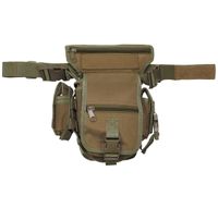 Saszetka biodrowa z mocowaniem na udo coyote tan