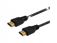 Kabel HDMI Savio CL-05 2m, czarny, złote końcówki, v1.4 high