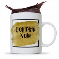 Kubek Prezent Dla Syna Dziecka Golden Son Z Nadrukiem Ze Zdjęciem
