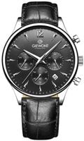 zegarek męski giewont chronograph sapphire czarno srebrny gw6310-a2