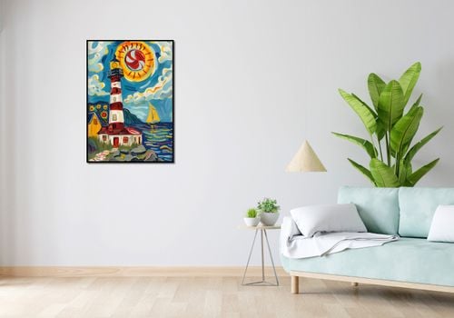 Plakat 64x90cm Żywa Przystań na Arena.pl