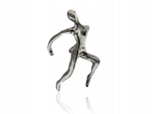 Kolczyk nausznica srebrna kobieta kn100 - 1g. na Arena.pl