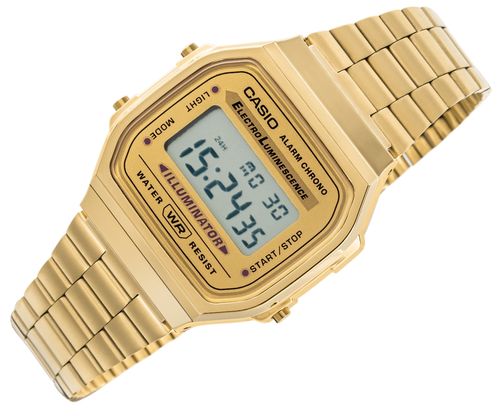 zegarek unisex casio vintage a168wg-9w + box na Arena.pl