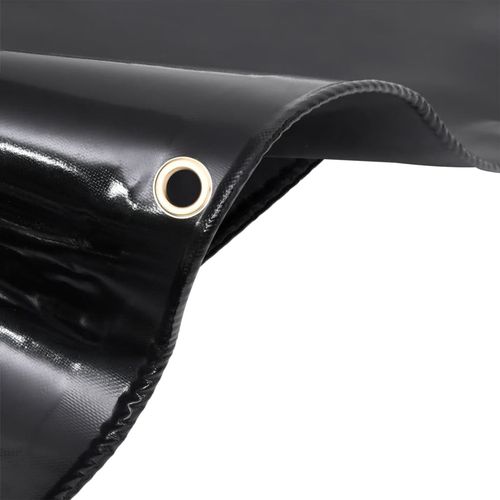 Plandeka 650 g/m², 3 x 4 m, czarna na Arena.pl