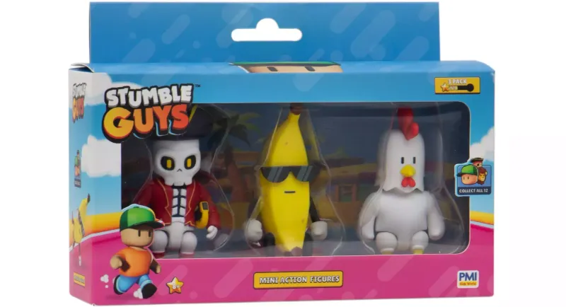 Stumble Guys S1 Figurki 7,5cm - 3pak ver.B zdjęcie 1