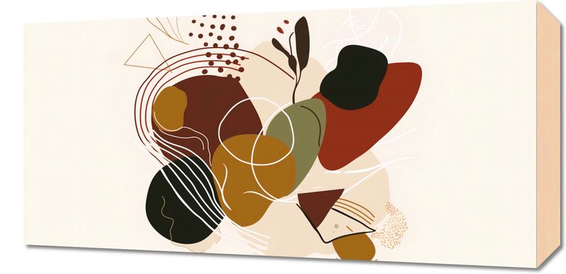 Obraz 60x30cm Organiczna Erupcja zdjęcie 1