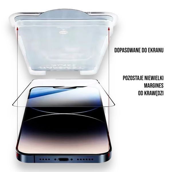 Szkło hartowane BRAVE BEAR Przeźroczyste do iPhone 15 - PROMOCJA zdjęcie 3