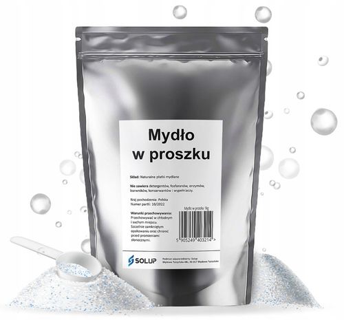 PŁATKI MYDLANE mydło w proszku NATURALNE EKO 1kg na Arena.pl
