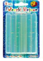 klej do pistoletu 6szt. 11x100mm bezbarwny | jb11-bz