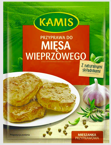 KAMIS PRZYPRAWA DO MIĘSA WIEPRZOWEGO 20G na Arena.pl