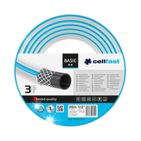 CELLFAST WĄŻ OGRODOWY BASIC 3-WARSTWOWY 1" 10m 25 Bar 10-431 FLEXI POLSKI