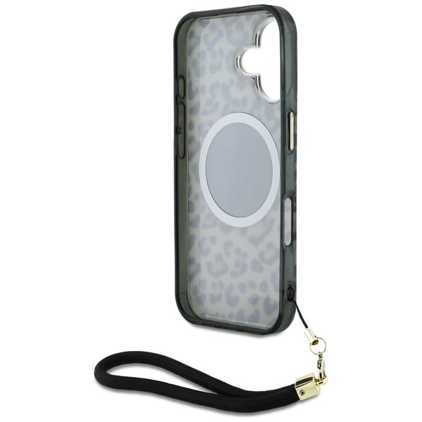 etui guess hc iml leopard triangle cord  strap do iphone 16 magsafe zdjęcie 6