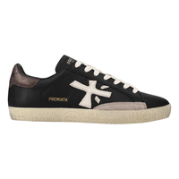 Premiata Buty Damskie Sneakersy Stevend 7603 Skórzane Premium Czarne 37