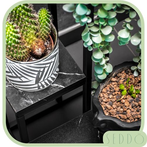 Kwietnik na 6 doniczek loftowy 68 cm Industry na Arena.pl