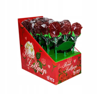 lizak żelowy róża 38 g  - 15 szt