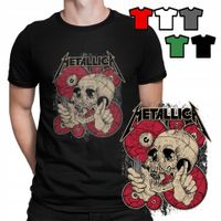 KOSZULKA T-SHIRT MĘSKI WZORY DO WYBORU - METALLICA ROCK METAL MUZYKA - L