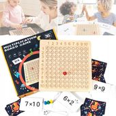 Tabliczka Mnożenia Planszowa Gra Logiczna