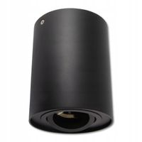 Oprawa NATYNKOWA ruchoma spot CZARNA LED GU10 5W