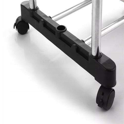 PODWÓJNY WIESZAK METALOWY TELESKOPOWY REGULOWANY SZAFA NA UBRANIA na Arena.pl