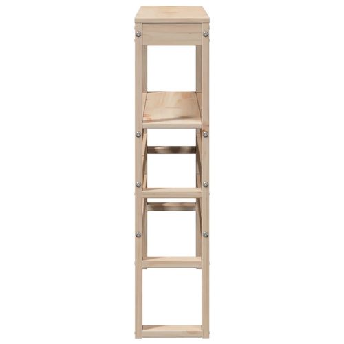 Wezgłowie do łóżka, z półkami, 100 cm, lite drewno sosnowe na Arena.pl