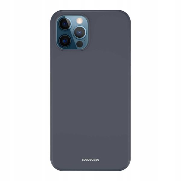 Spacecase Silicone Case Iphone 12 Pro Max Black zdjęcie 9