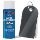 lakier samochodowy spray audi lr7h / r7h / x3x3 indiumgrau metalik 400ml