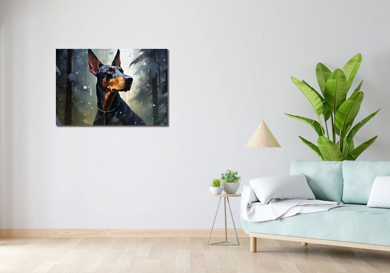 Obraz 90x60cm Odwaga w Oczach zdjęcie 2