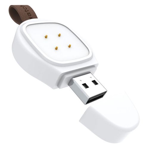 2 x Ładowarka do zegarka Fitbit Sense / Versa 3 A-03 USB Czarna/Biała na Arena.pl