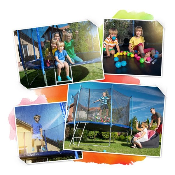 TRAMPOLINA OGRODOWA 252cm 8ft NEOSPORT model 2024 zdjęcie 15