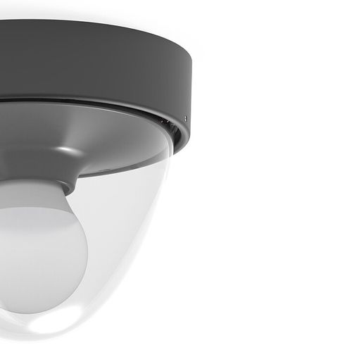 Zewnętrzna lampa natynkowa NOOK 7978 plafoniera do altany czarna na Arena.pl