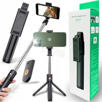 SELFIE STICK STATYW NA TELEFON TRIPOD Z PILOTEM KIJEK BLUETOOTH DO TELEFONU