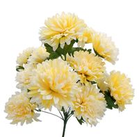 BUKIET CHRYZANTEM SZTUCZNE KWIATY CHRYZANTEMA 14szt